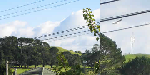 Good weather over Mt Roskill